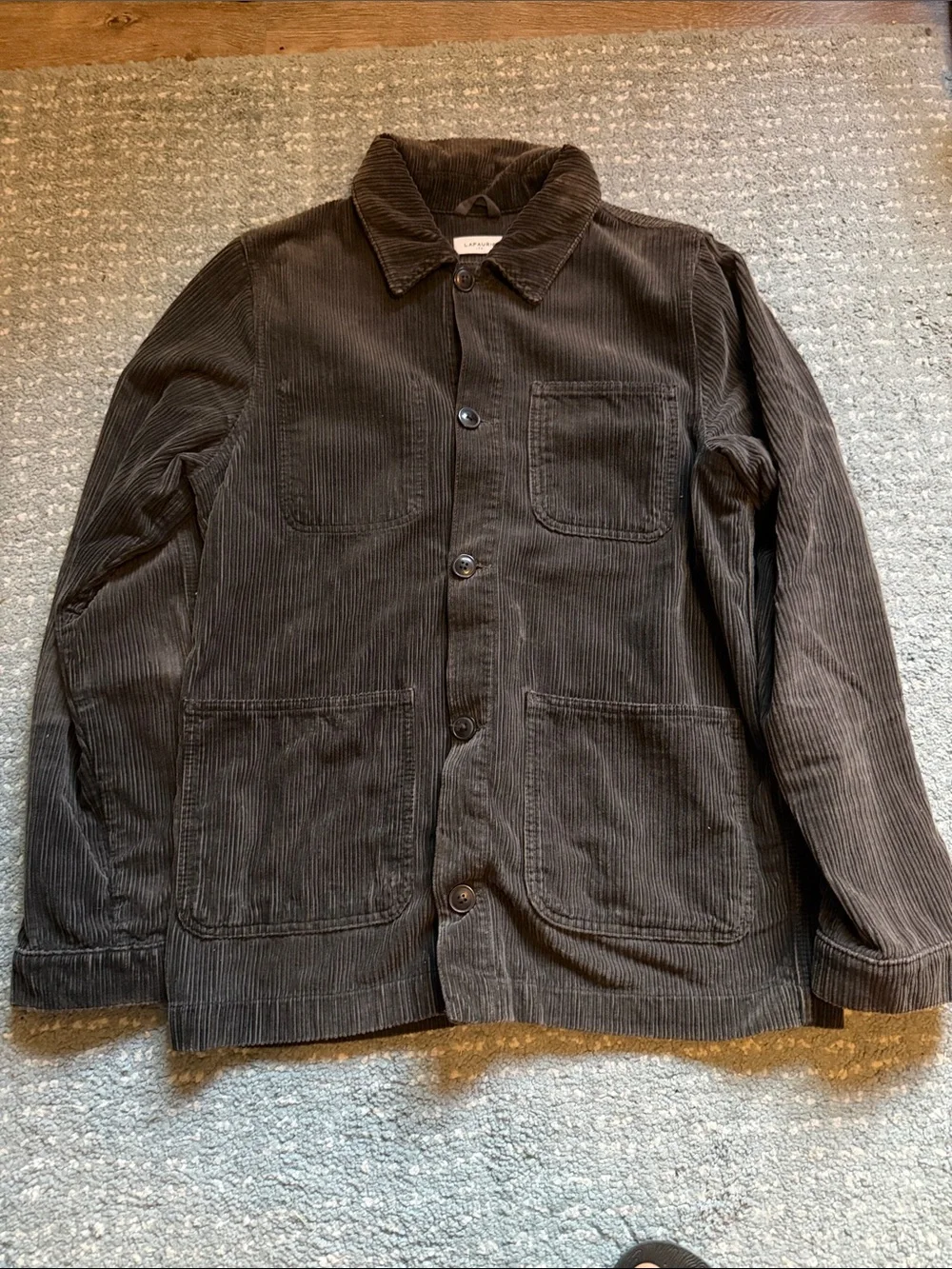 Lafaurie Men’s Corduroy French Chore Coat Size S